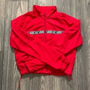 Vans Crop Windbreaker Jacket